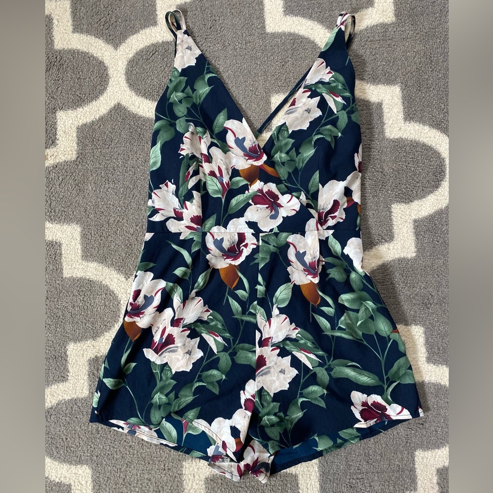 Boohoo Floral Romper